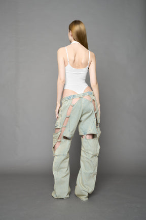 NAMILIA Layered Contour Body - WHITE, xs