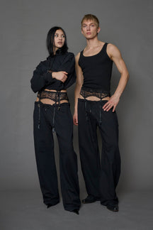 NAMILIA Lingerie Jogger - BLACK, xs