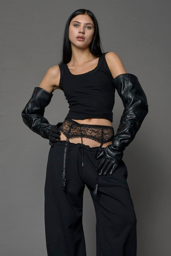 NAMILIA Moto Gloves - BLACK, s