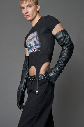 NAMILIA Moto Gloves - BLACK, s