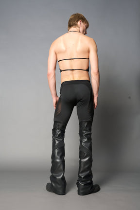 NAMILIA moto mesh pants - XS, black