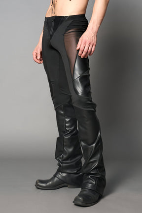 NAMILIA moto mesh pants - XS, black