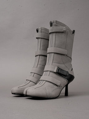 NAMILIA Moto Tabi Boots - GREY, eu36