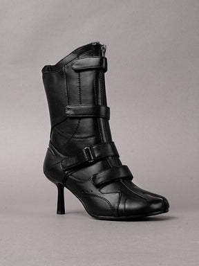 NAMILIA Moto Tabi Boots - BLACK, eu36