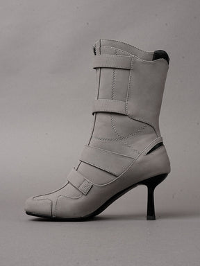 NAMILIA Moto Tabi Boots - GREY, eu36