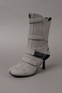 NAMILIA Moto Tabi Boots - GREY, eu36