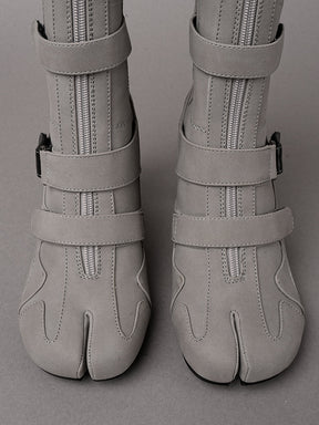 NAMILIA Moto Tabi Boots - GREY, eu36