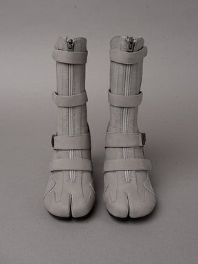 NAMILIA Moto Tabi Boots - GREY, eu36