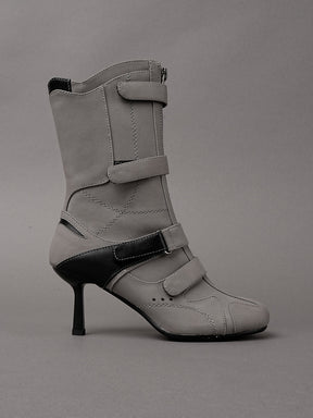 NAMILIA Moto Tabi Boots - GREY, eu36