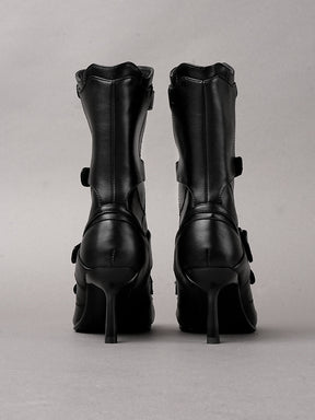 NAMILIA Moto Tabi Boots - BLACK, eu36