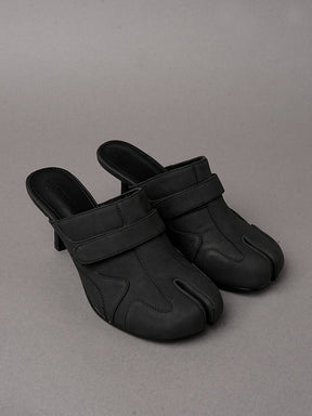 NAMILIA Moto Tabi Mules - BLACK, eu36