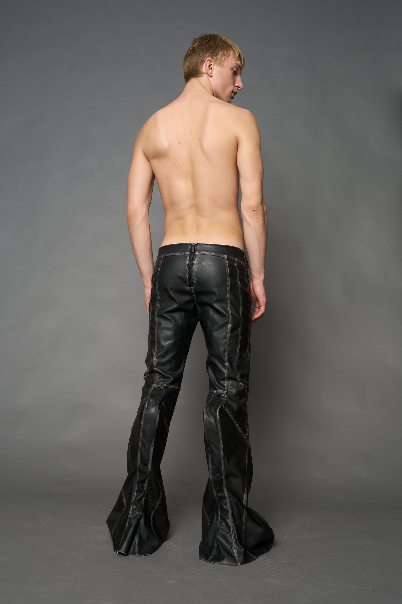 NAMILIA Mutant Biker Pants - BLACK WASHED, xs