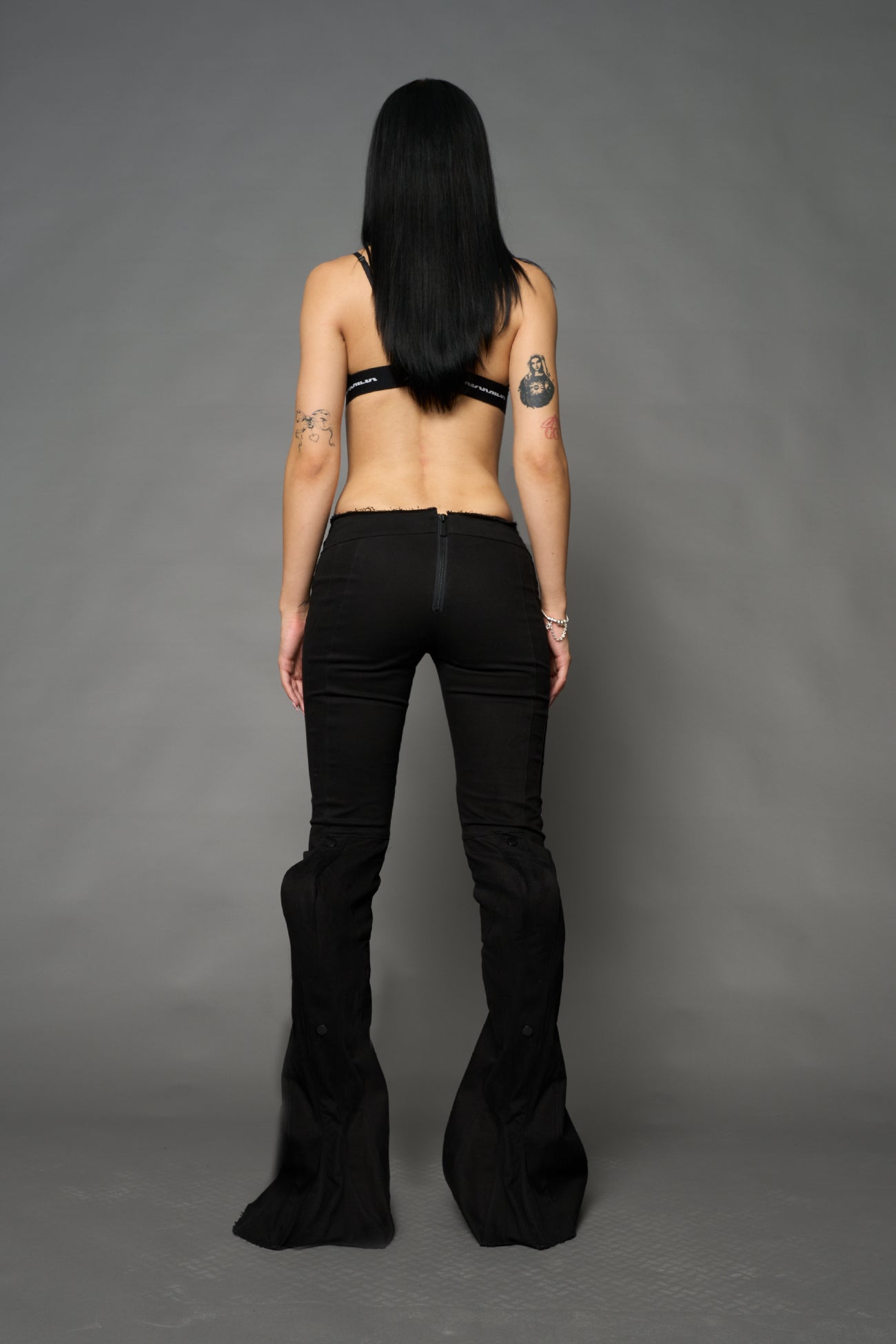 NAMILIA Mutant Cotton Pants - BLACK, xs