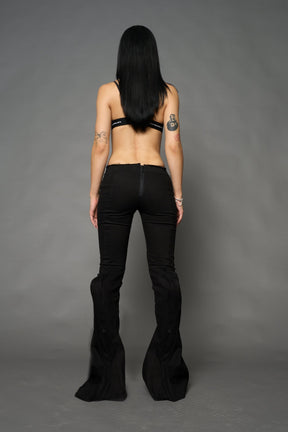 NAMILIA Mutant Cotton Pants - BLACK, xs