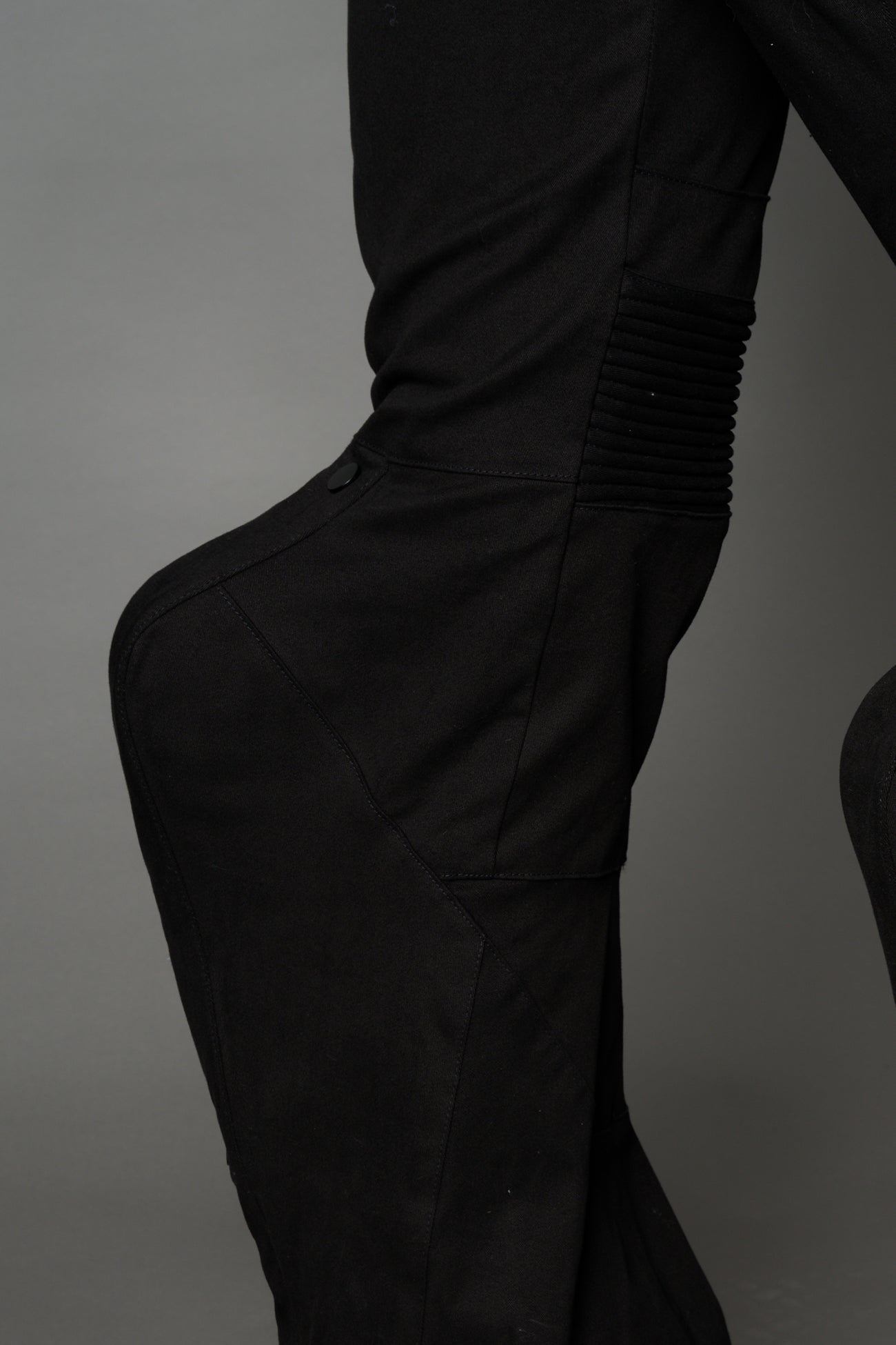 NAMILIA Mutant Cotton Pants - BLACK, xs