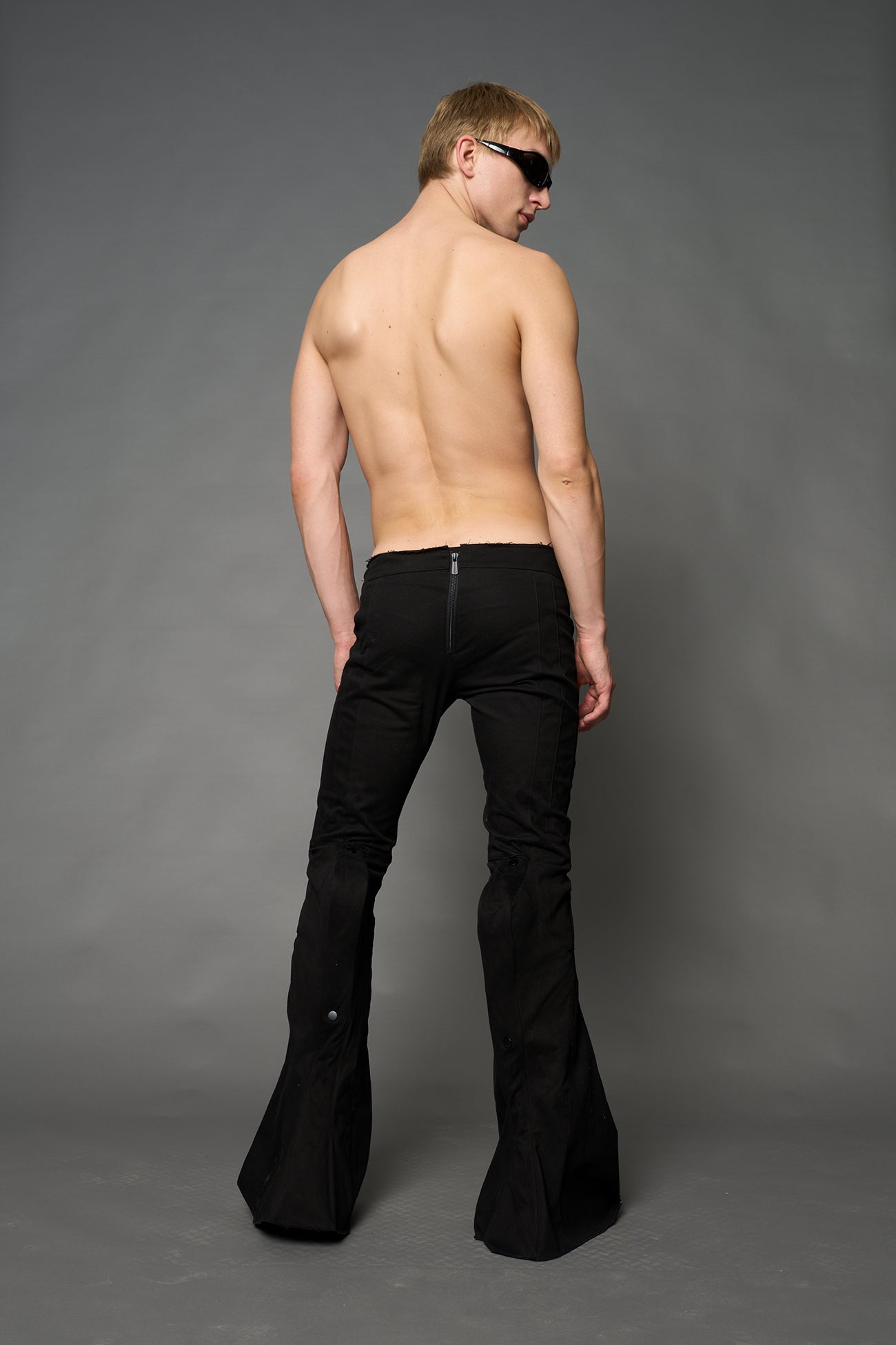 NAMILIA Mutant Cotton Pants - BLACK, xs