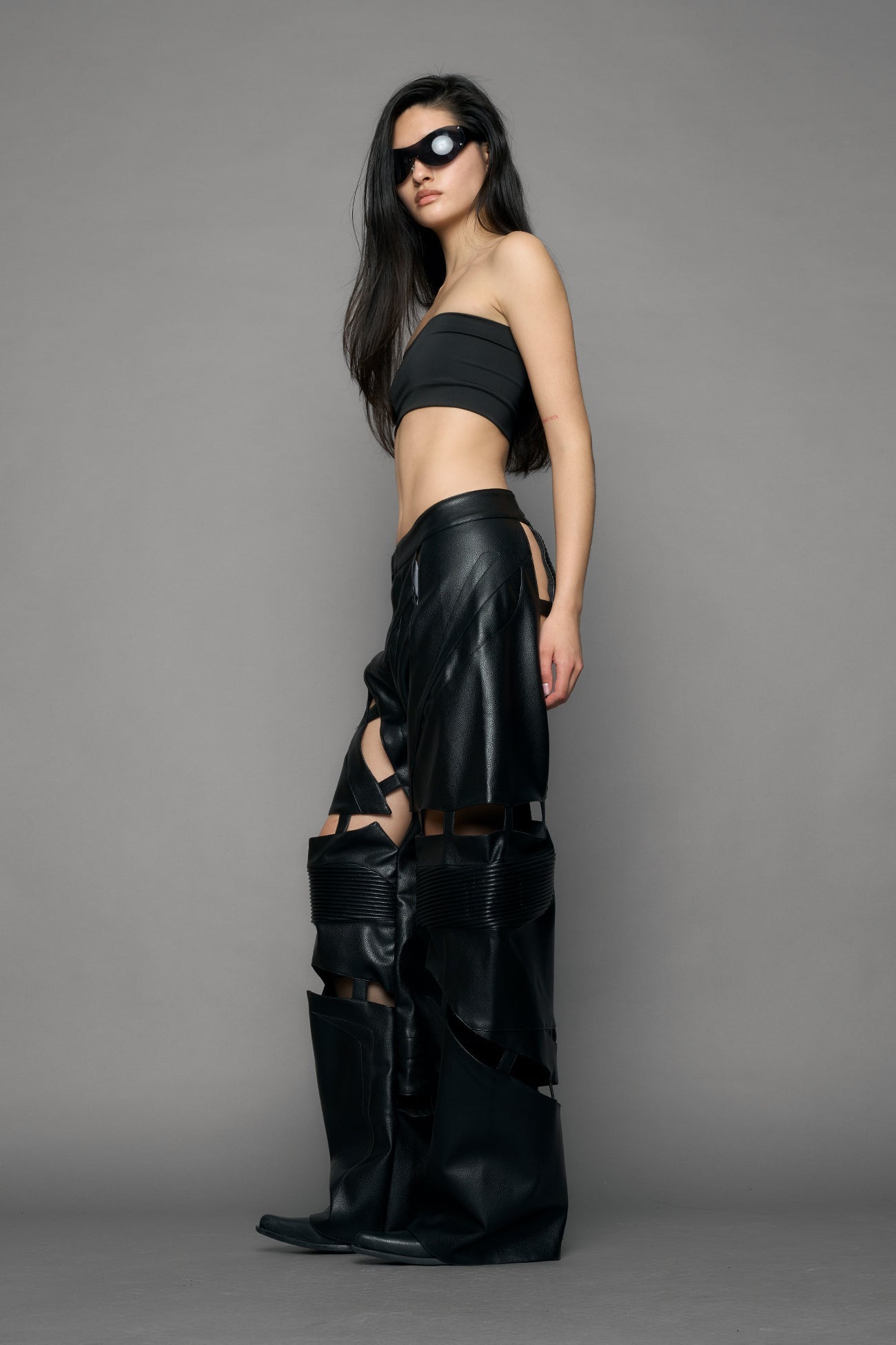 NAMILIA Octane Floating Moto Pants - black, xs