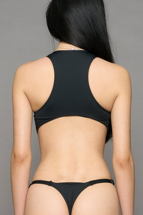 NAMILIA Octane Moto Body Flat Panty - black, xs