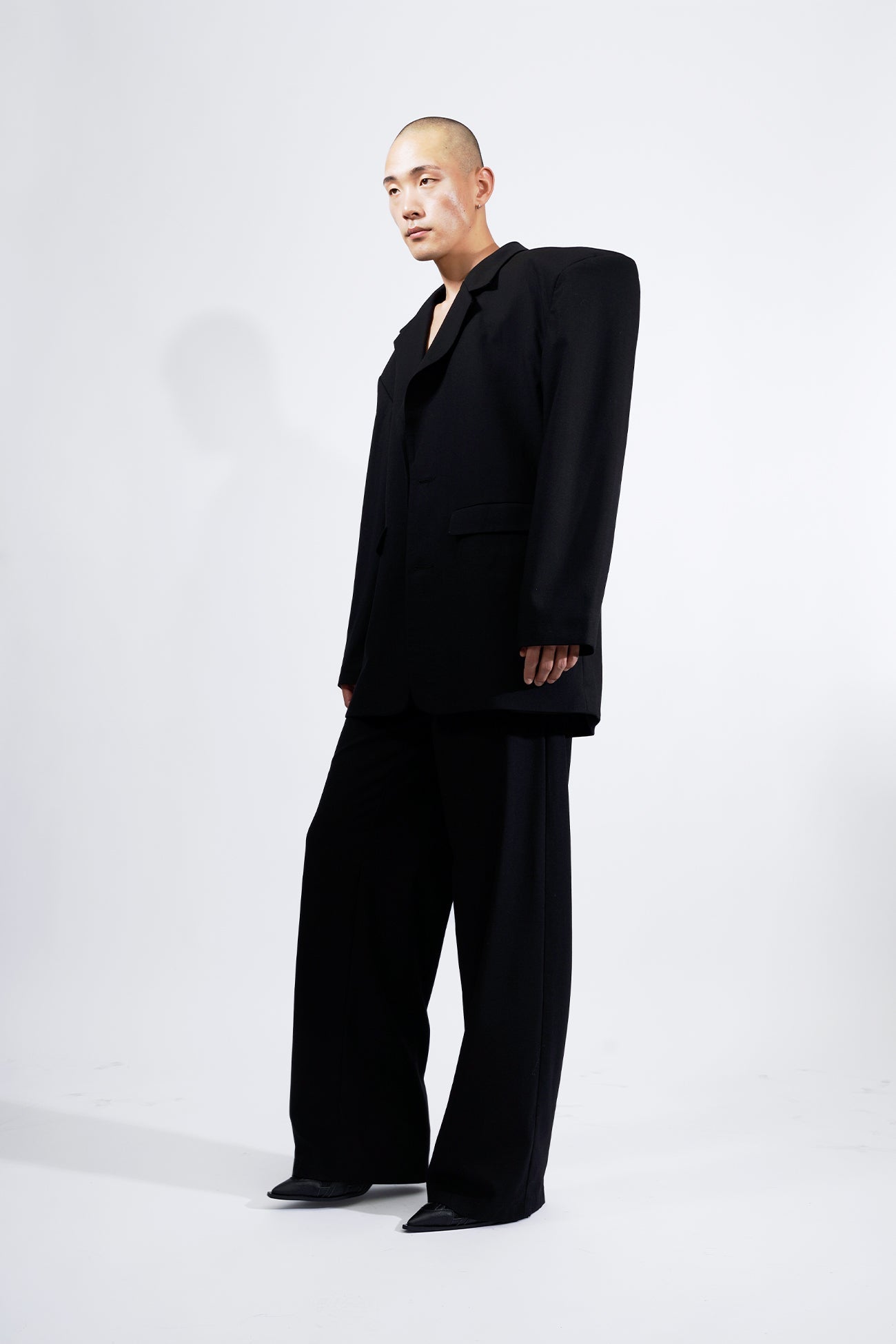 NAMILIA Oversize Blazer - Black, s