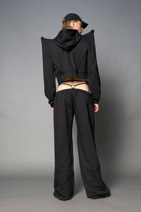 NAMILIA Penthouse Zip Jacket - BLACK, xs