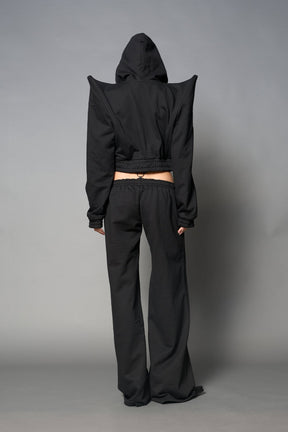 NAMILIA Penthouse Zip Jacket - BLACK, xs