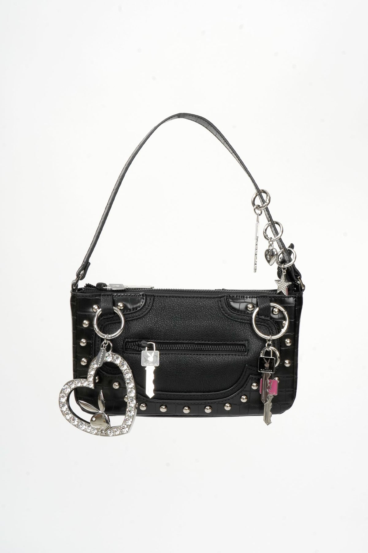 NAMILIA Playboy Charms Mini Bag - BLACK, onesize