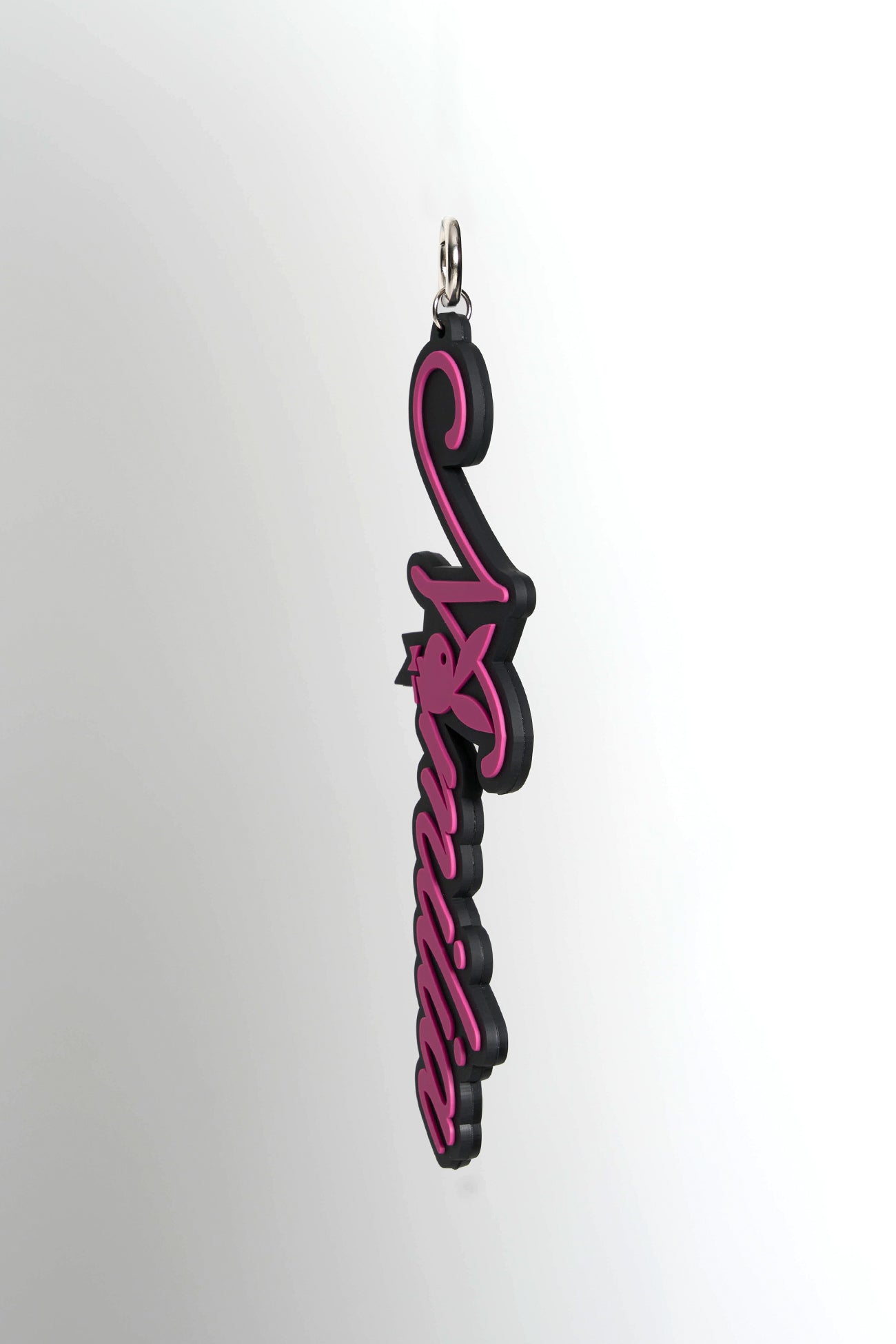 NAMILIA Playboy Logo Rubber Charm - PINK, onesize