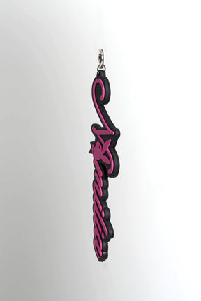 NAMILIA Playboy Logo Rubber Charm - PINK, onesize