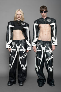 NAMILIA Playboy Moto Bolero Jacket - black, xs