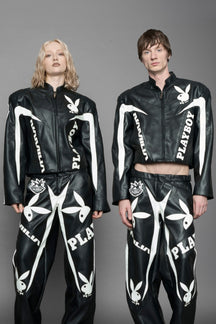 NAMILIA Playboy Moto Jacket - black, xs