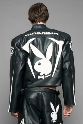 NAMILIA Playboy Moto Jacket - black, xs