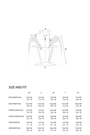 NAMILIA Playboy Moto Jacket - white/ black, xs