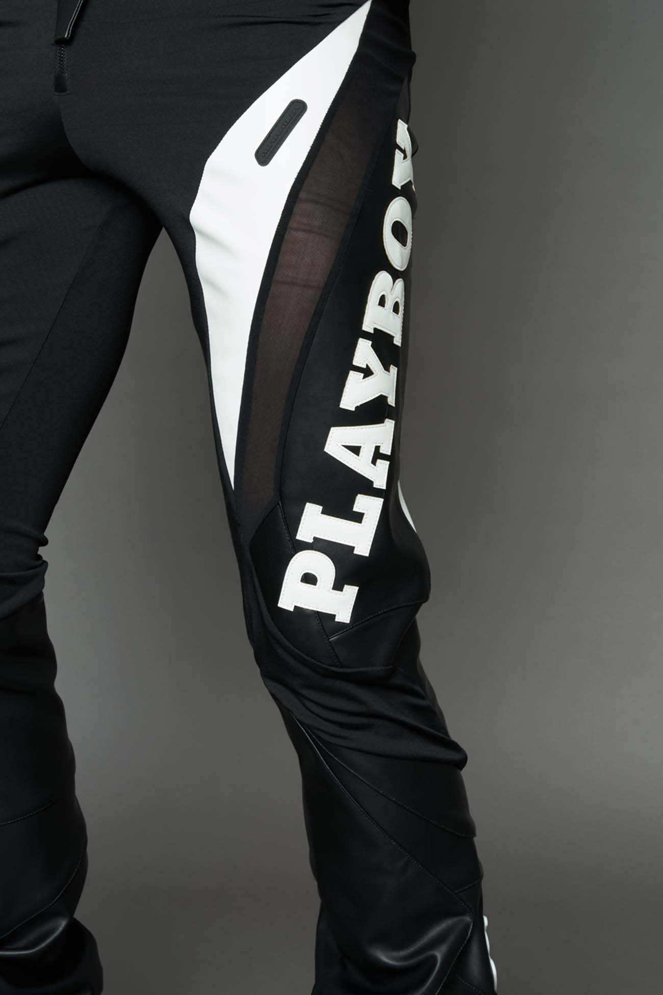 NAMILIA Playboy Moto Mesh Pants - black, xs