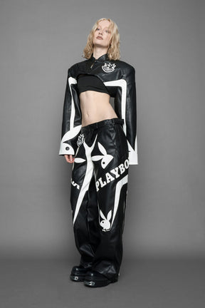 NAMILIA Playboy Moto Pants - black, xs