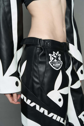 NAMILIA Playboy Moto Pants - black, xs