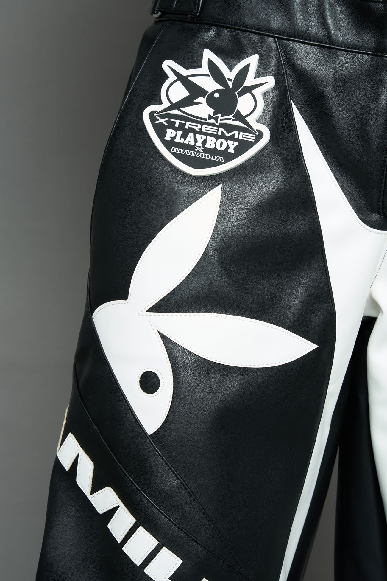 NAMILIA Playboy Moto Pants - black, xs