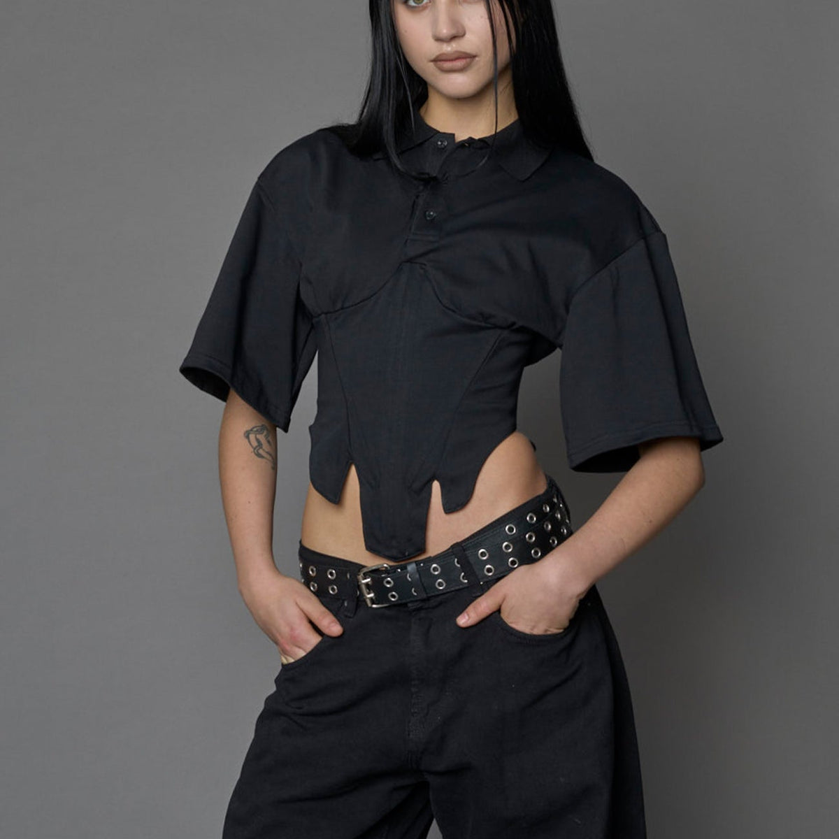 Racing Corset Polo Shirt