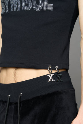 NAMILIA Sex Symbol Top - BLACK, xs