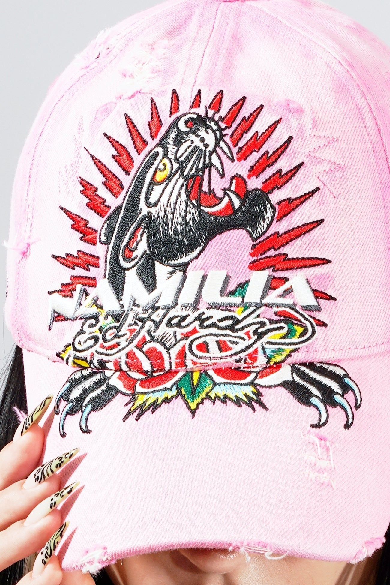 NAMILIA Tattoo Cap - Pink, onesize