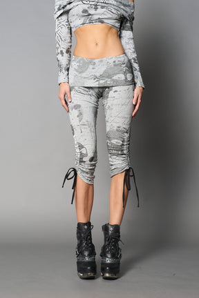 NAMILIA Totally Capris - GREY-PRINT, xs