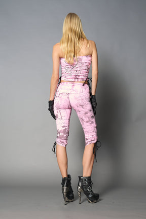 NAMILIA Totally Capris - PINK-PRINT, xs