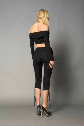 NAMILIA Totally Capris - BLACK, xs