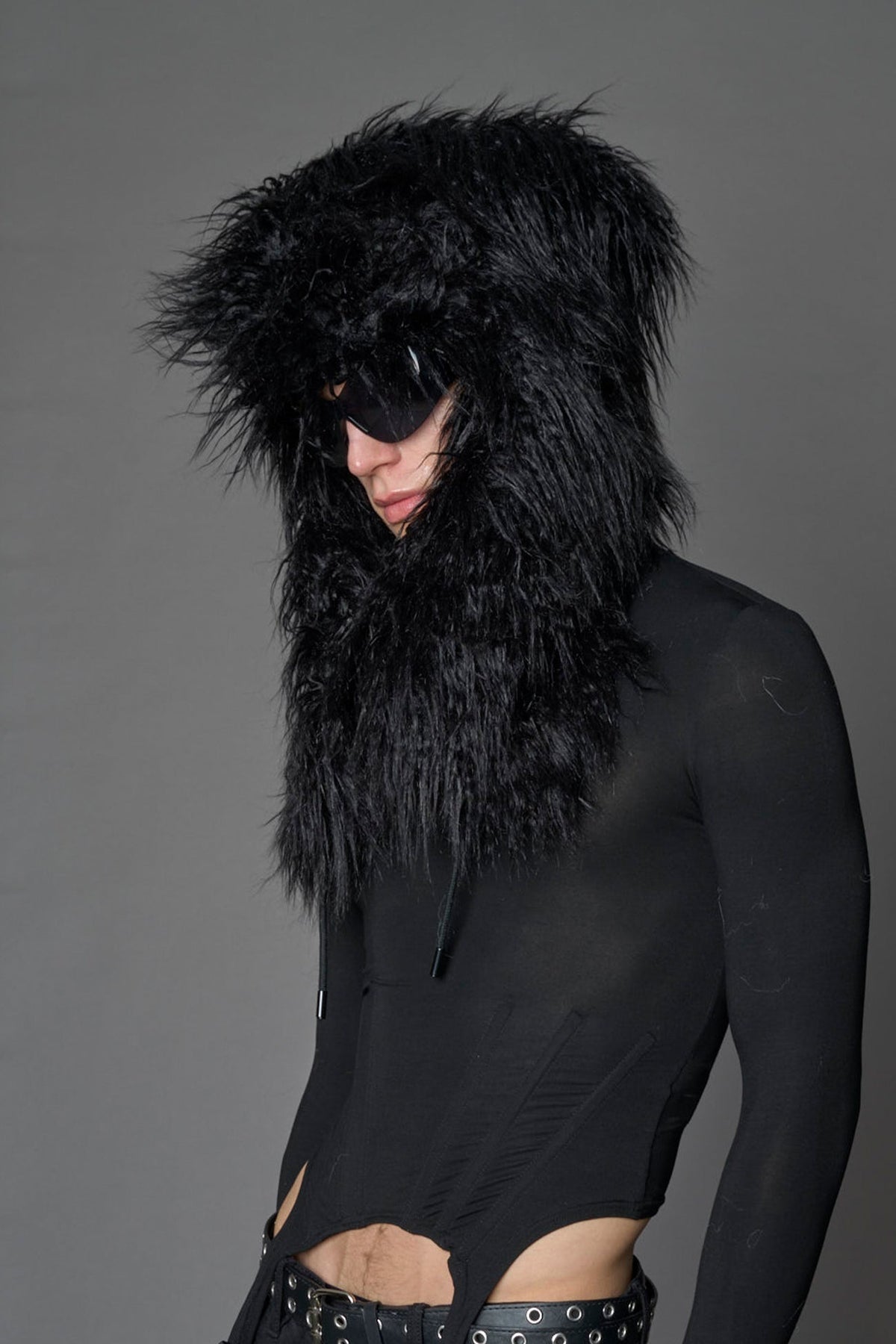 NAMILIA Vip Faux Fur Hat - BLACK, s