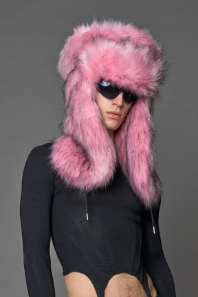 NAMILIA Vip Faux Fur Hat - PINK, s