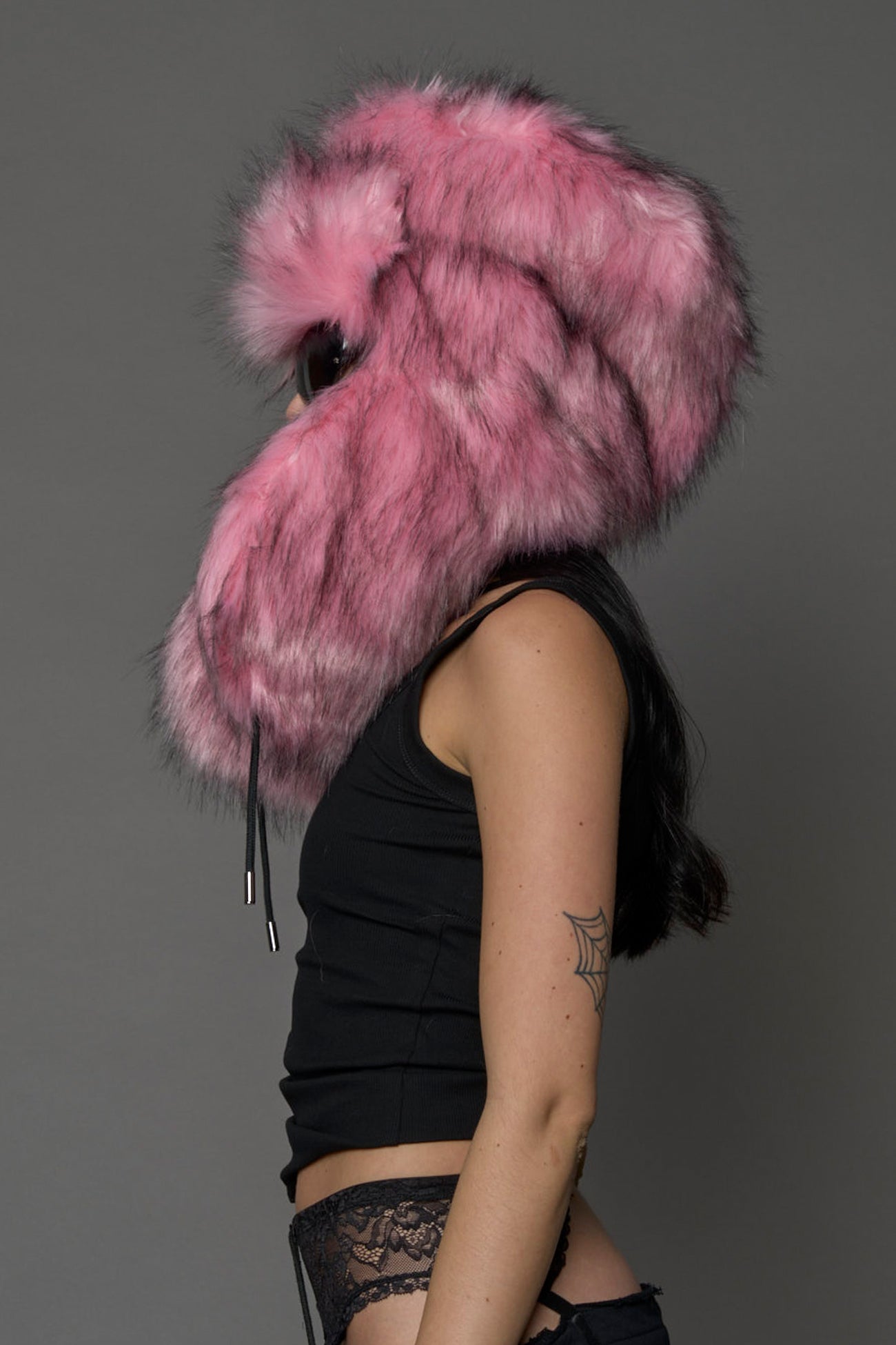 NAMILIA Vip Faux Fur Hat - PINK, s