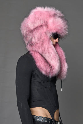 NAMILIA Vip Faux Fur Hat - PINK, s