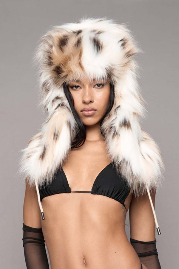 NAMILIA VIP Faux Fur Hat - snow lynx, s - snow lynx