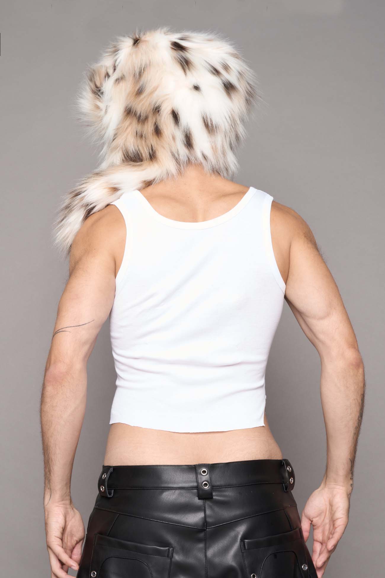 NAMILIA VIP Faux Fur Hat - snow lynx, s