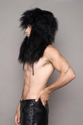 NAMILIA Vip Faux Fur Hat - Black, s