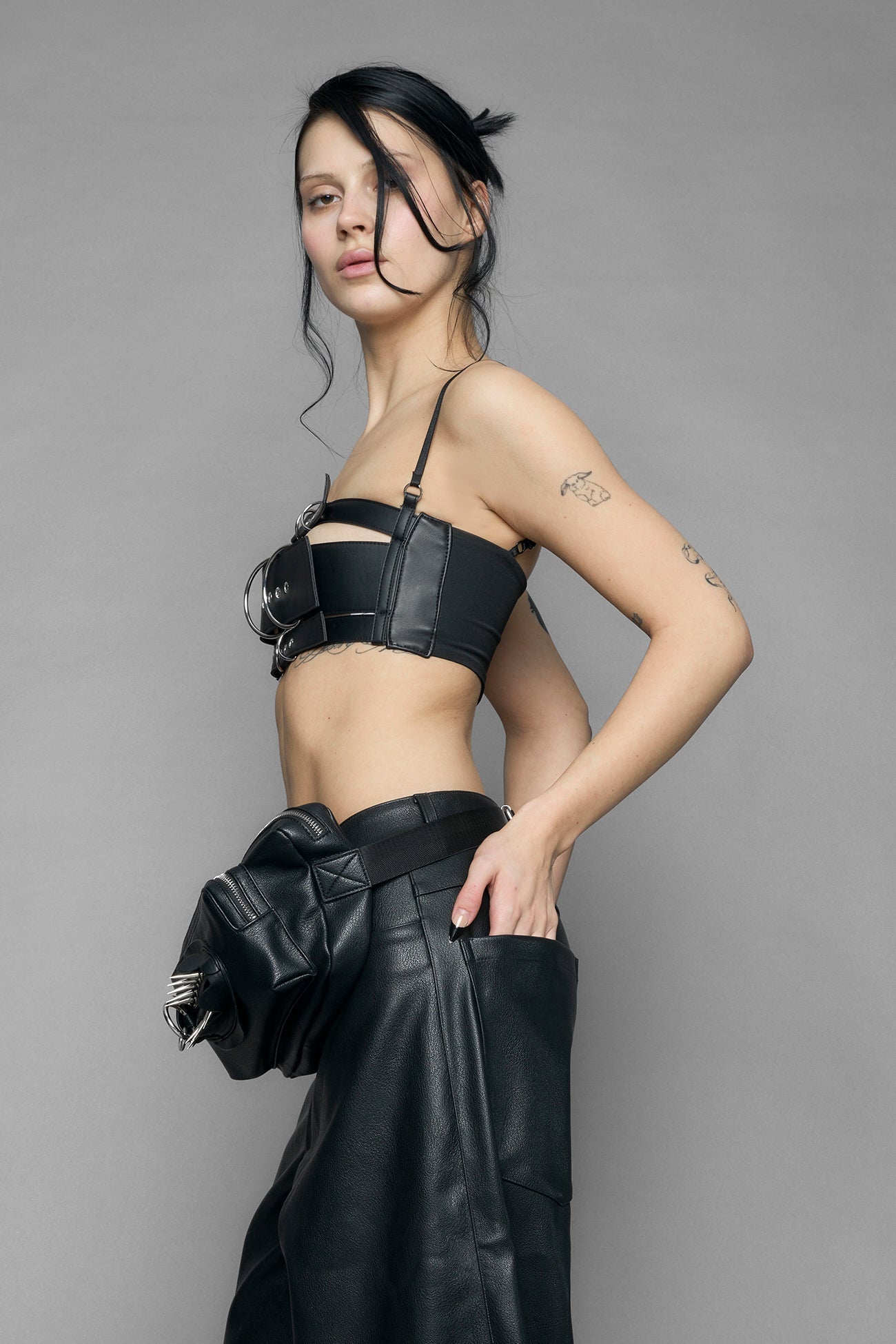 NAMILIA Vulva Bum Bag - BLACK, onesize